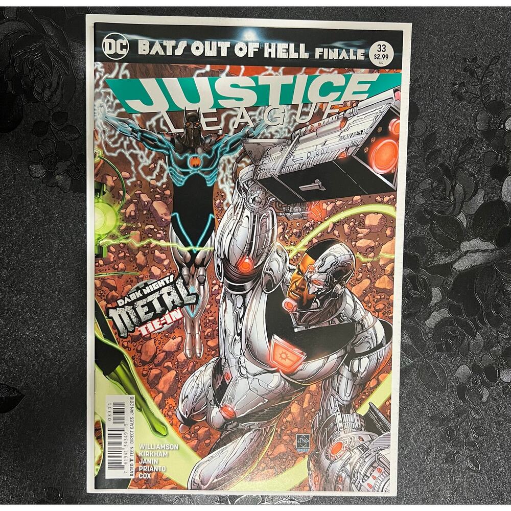 Justice League # 33 Jan 2018 DC Comics